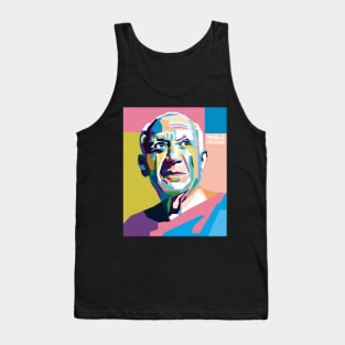 Abstract Pablo picasso Popart Tank Top